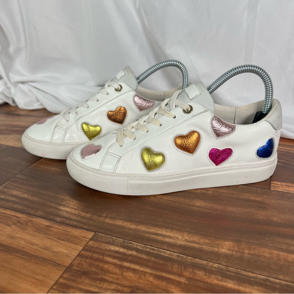 Kurt Geiger Rainbow Shop Lane Sneaker Heart 37